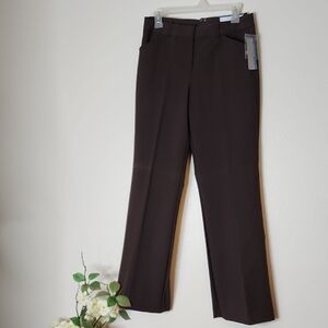 Worthington Deep Chocolate Brown Dress Pants Fall Fashion